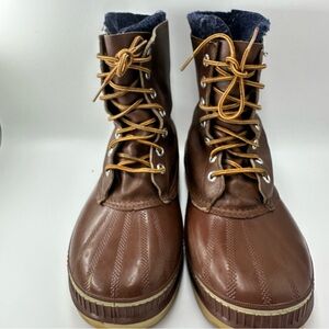 Men's Brown Leather Boots